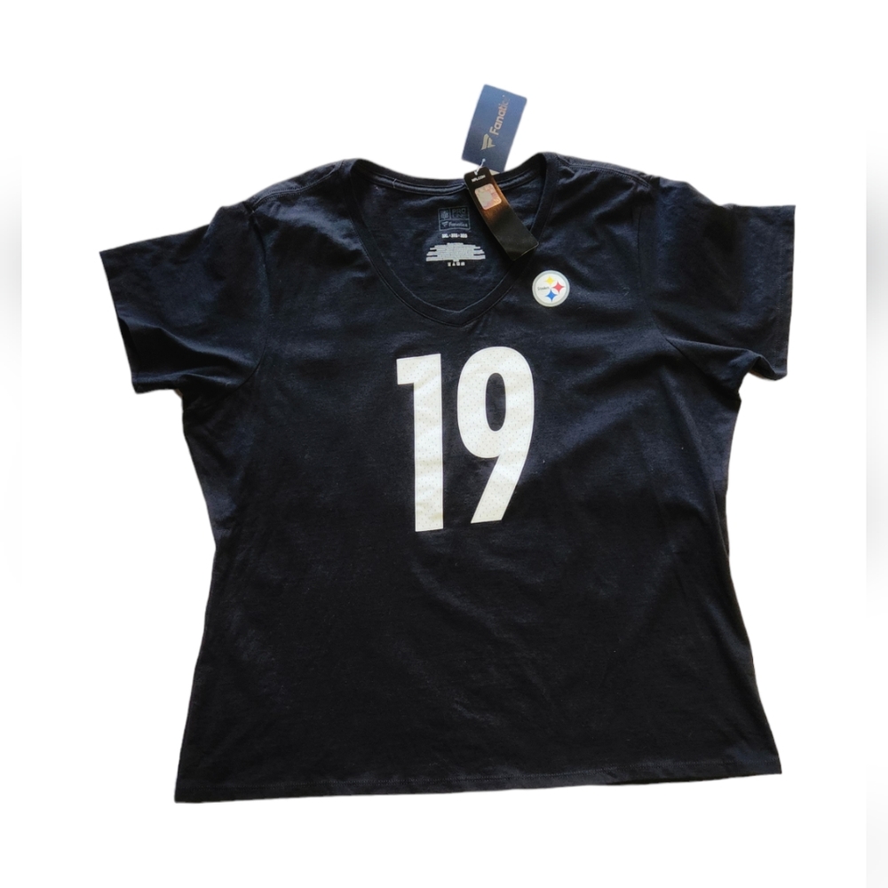 3x Pittsburgh Steelers Juju‎ Smith-Schuster womens shirt